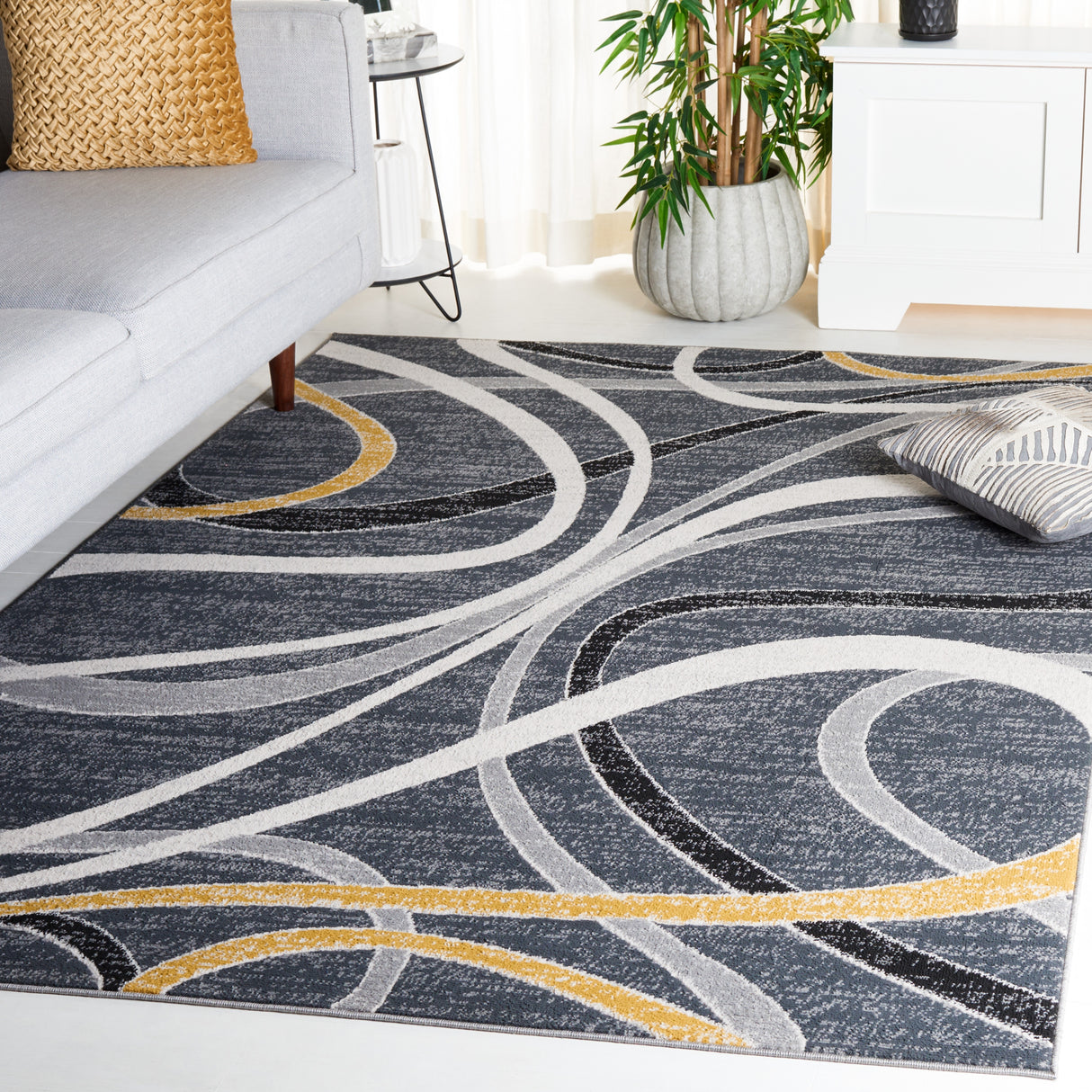 SAFAVIEH Odyssey Thekla Mid-Century Modern Rug