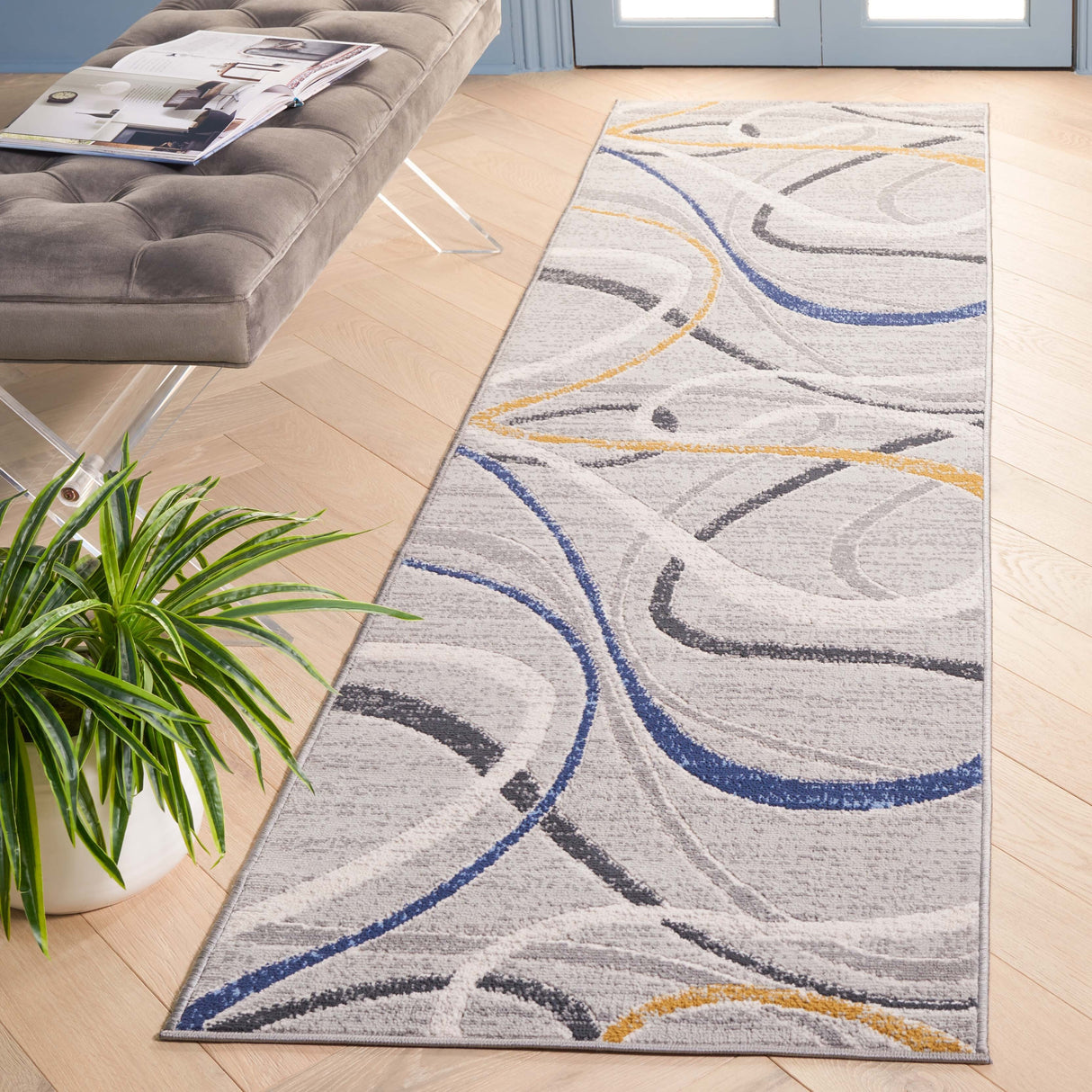 SAFAVIEH Odyssey Thekla Mid-Century Modern Rug