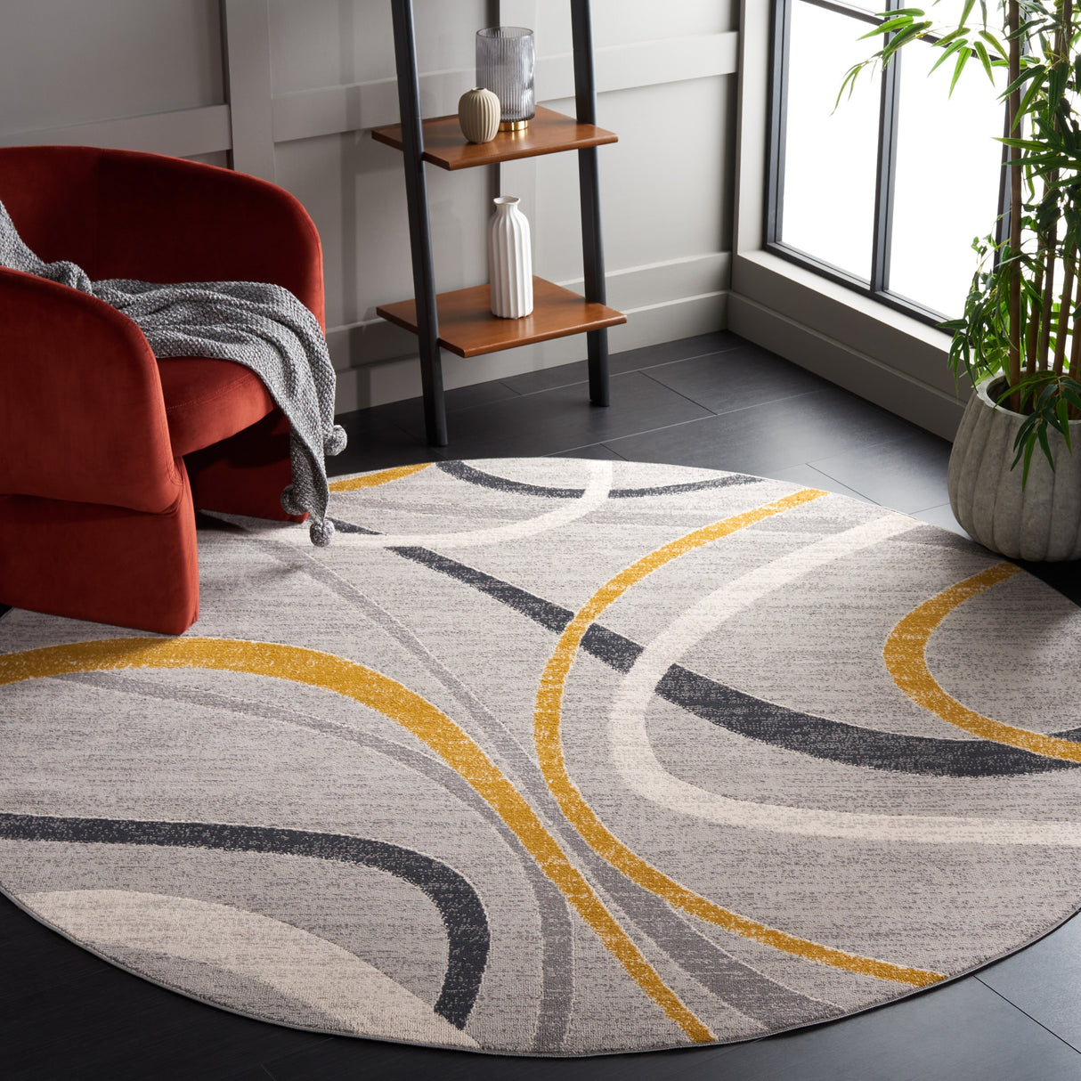 SAFAVIEH Odyssey Thekla Mid-Century Modern Rug