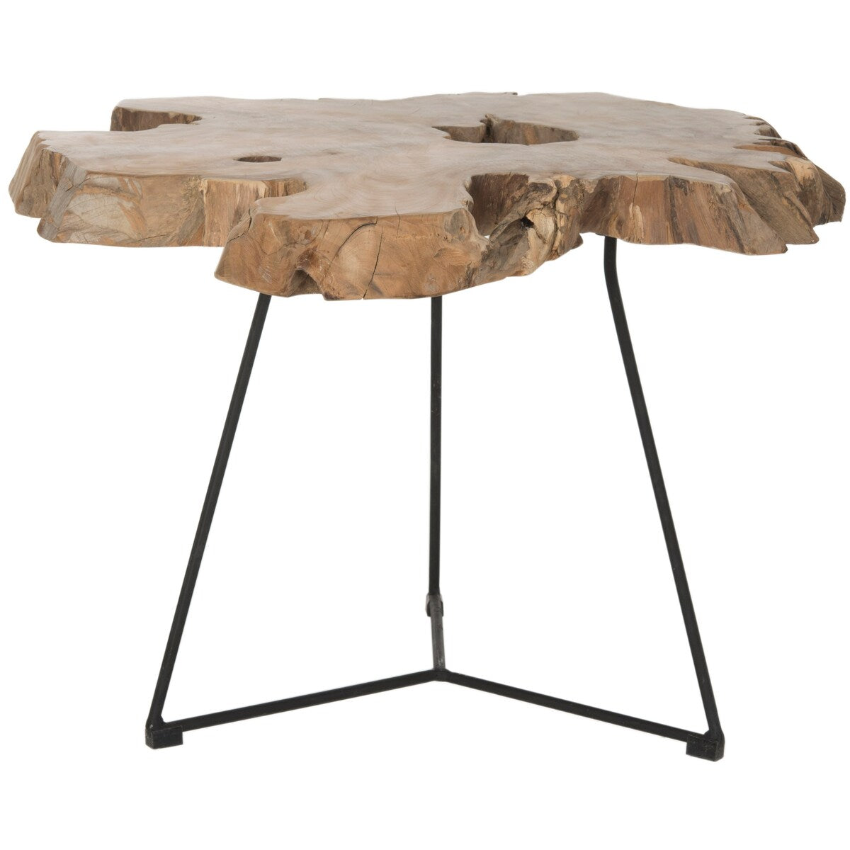 SAFAVIEH Olene Natural Coffee Table - 36" x 36" x 18" - 36Wx36Dx18H