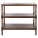 SAFAVIEH Olevia 3-Shelf Console Table - 33.8" W x 13.8" L x 29.5" H - 34Wx14Dx30H