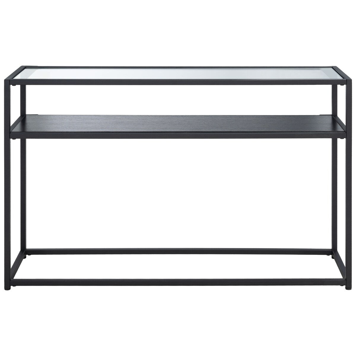 SAFAVIEH Orah 2-Shelf Living Room Foyer Console Table - 43.3" W x 11.8" L x 27.6" H - 43Wx12Dx28H