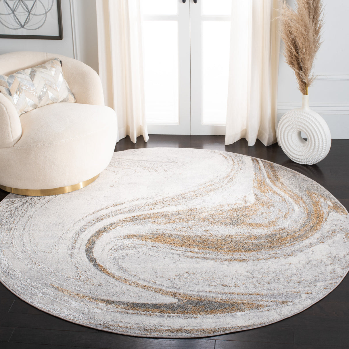 SAFAVIEH Orchard Cornie Modern Abstract Rug