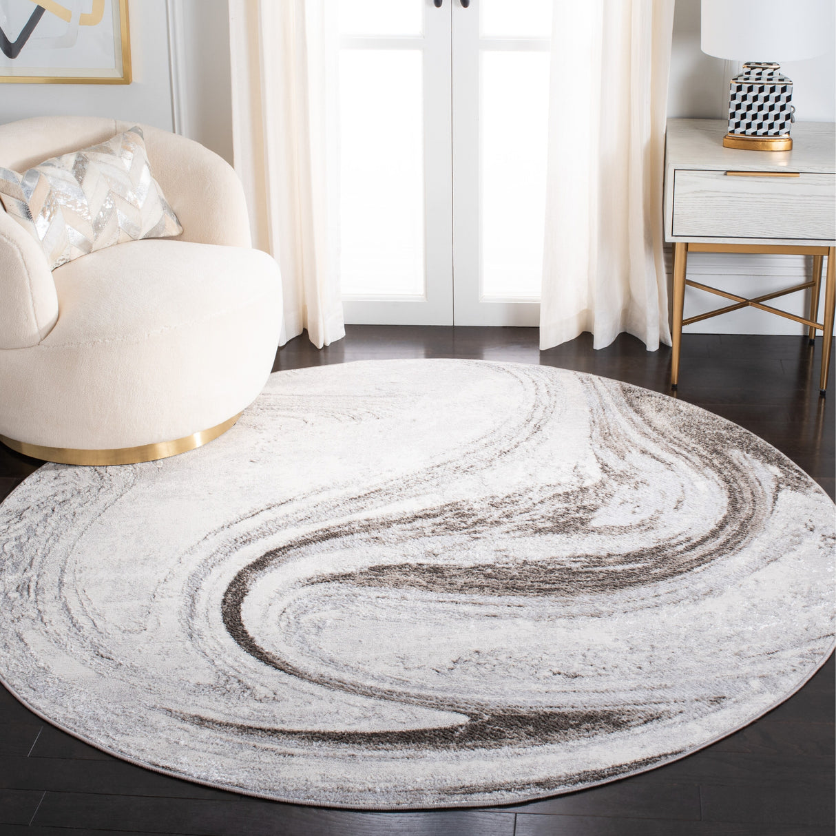 SAFAVIEH Orchard Cornie Modern Abstract Rug