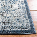 SAFAVIEH Oregon Traditional Oriental Navy/Ivory Rug