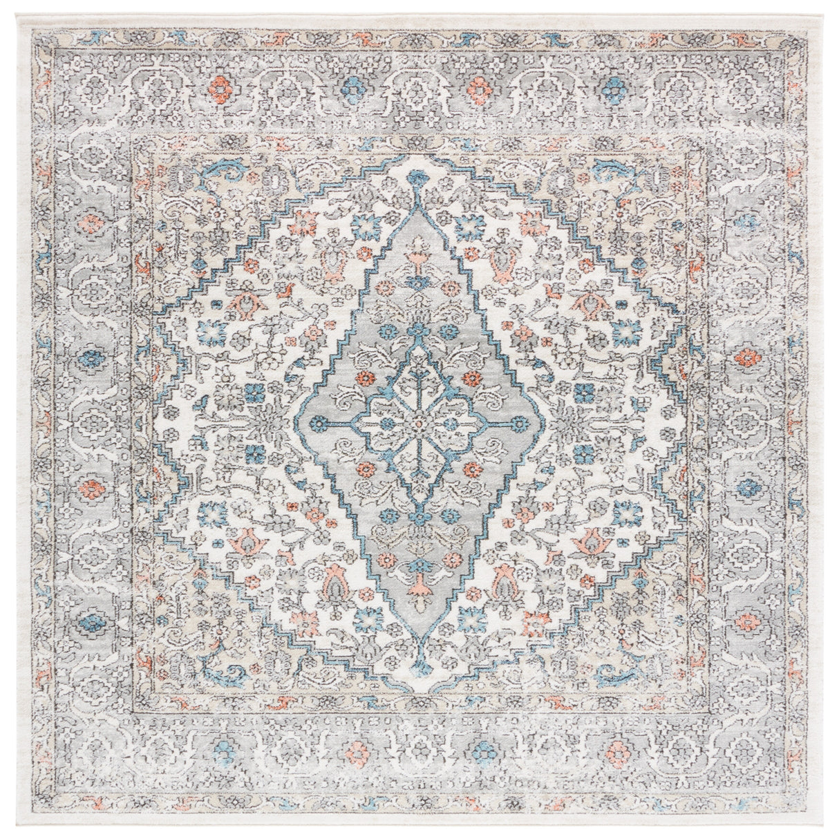 SAFAVIEH Oregon Imo Shabby Chic Medallion Rug