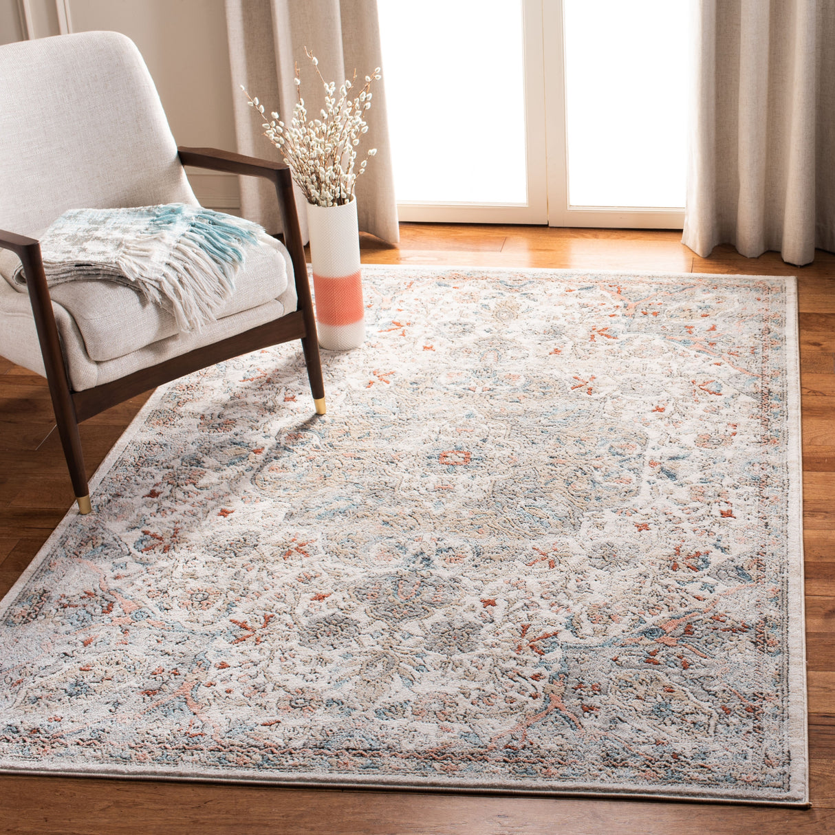 SAFAVIEH Oregon Octa Shabby Chic Medallion Rug