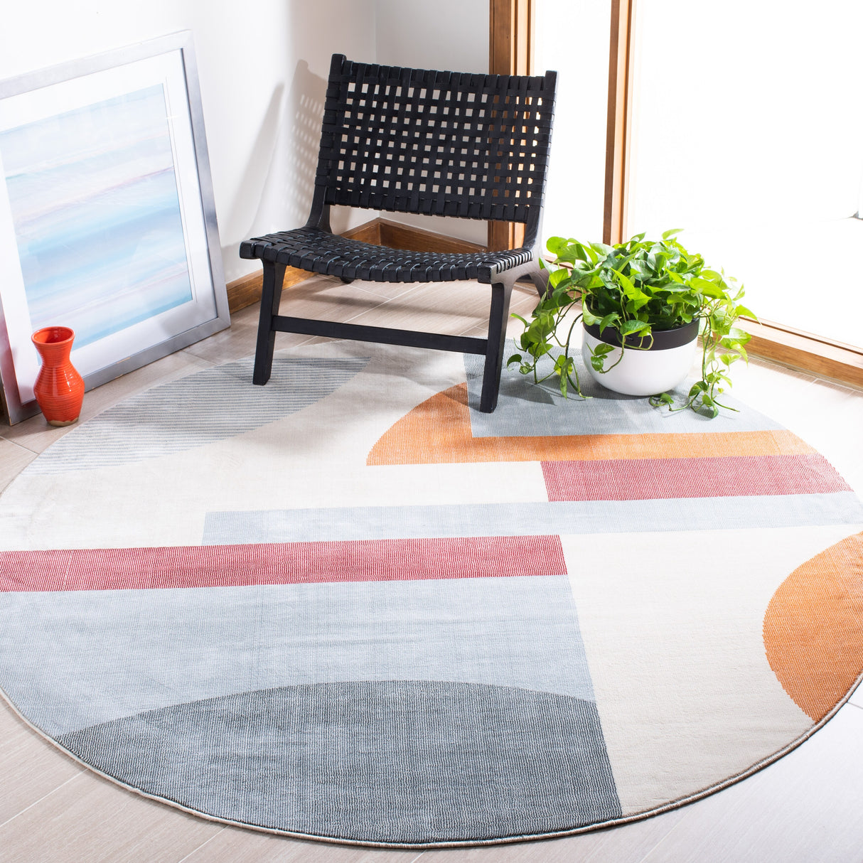 SAFAVIEH Orwell Goldia Mid-Century Modern Rug