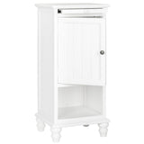 SAFAVIEH Ottilie White End Table - 16.1" x 14.2" x 36" - 16Wx14Dx36H