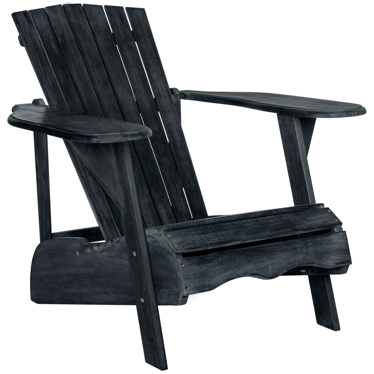 SAFAVIEH Outdoor Aire Adirondack Acacia Wood Chair - 34W x 33D x 37H