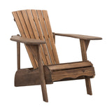 SAFAVIEH Outdoor Aire Adirondack Acacia Wood Chair - 34W x 33D x 37H