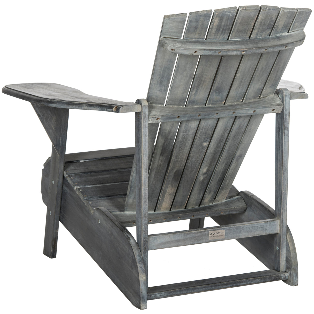 SAFAVIEH Outdoor Aire Adirondack Acacia Wood Chair - 34W x 33D x 37H