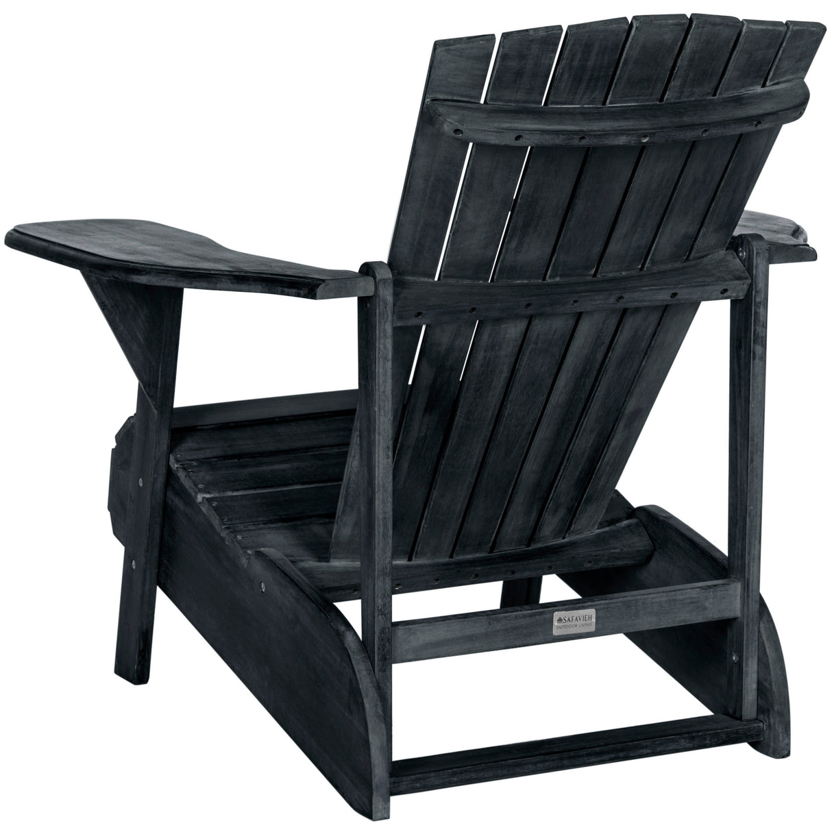 SAFAVIEH Outdoor Aire Adirondack Acacia Wood Chair - 34W x 33D x 37H