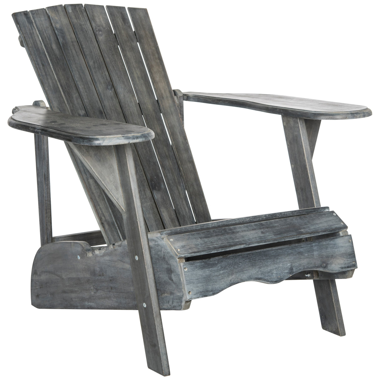 SAFAVIEH Outdoor Aire Adirondack Acacia Wood Chair - 34W x 33D x 37H