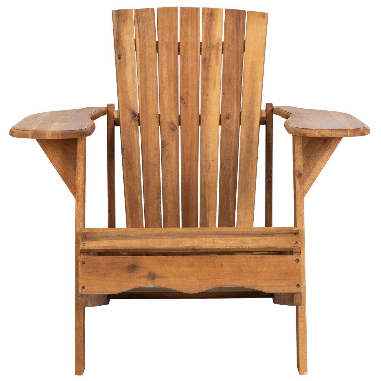 SAFAVIEH Outdoor Aire Adirondack Acacia Wood Chair - 34W x 33D x 37H