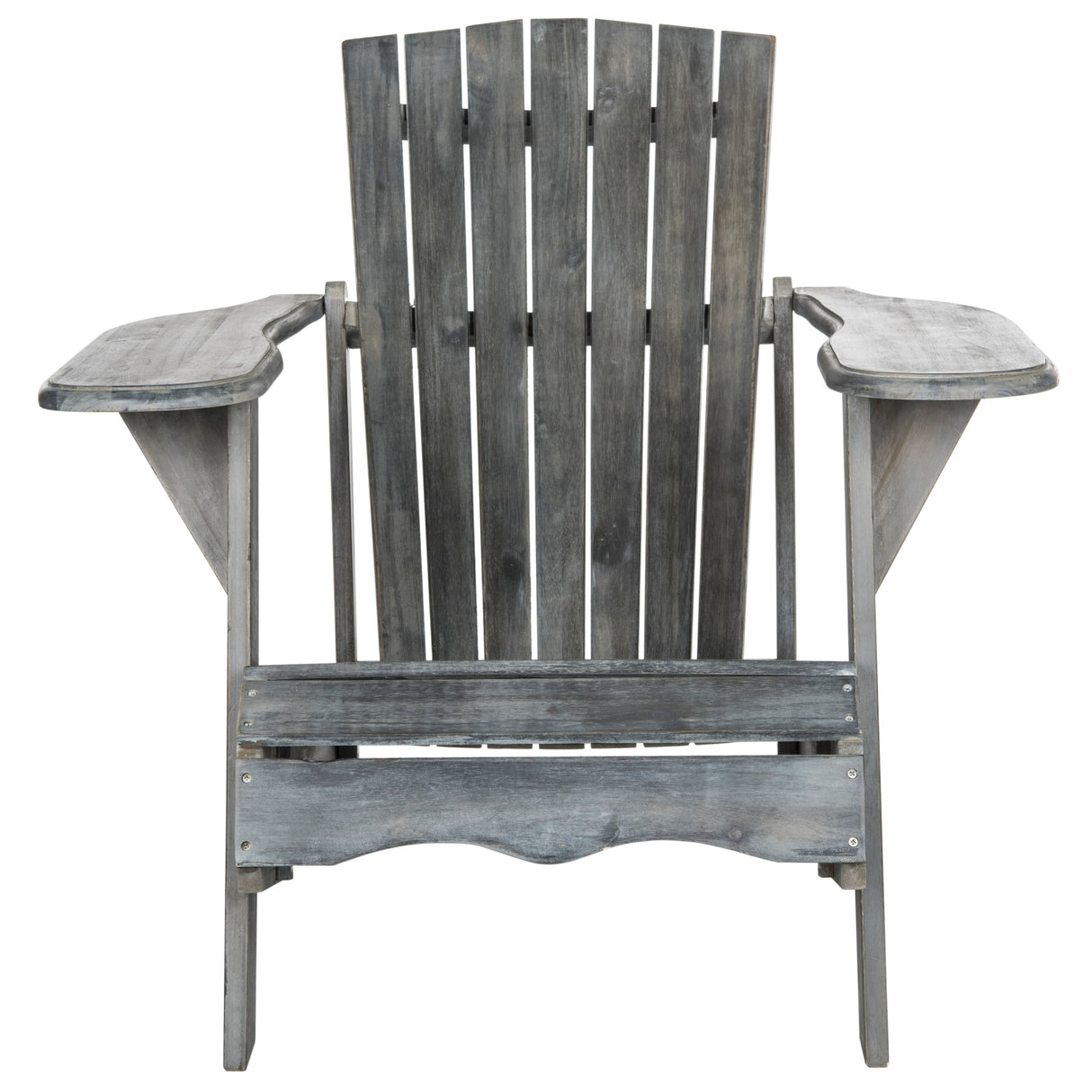 SAFAVIEH Outdoor Aire Adirondack Acacia Wood Chair - 34W x 33D x 37H