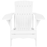 SAFAVIEH Outdoor Aire Adirondack Acacia Wood Chair - 34W x 33D x 37H