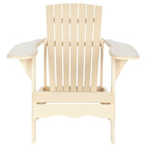 SAFAVIEH Outdoor Aire Adirondack Acacia Wood Chair - 34W x 33D x 37H