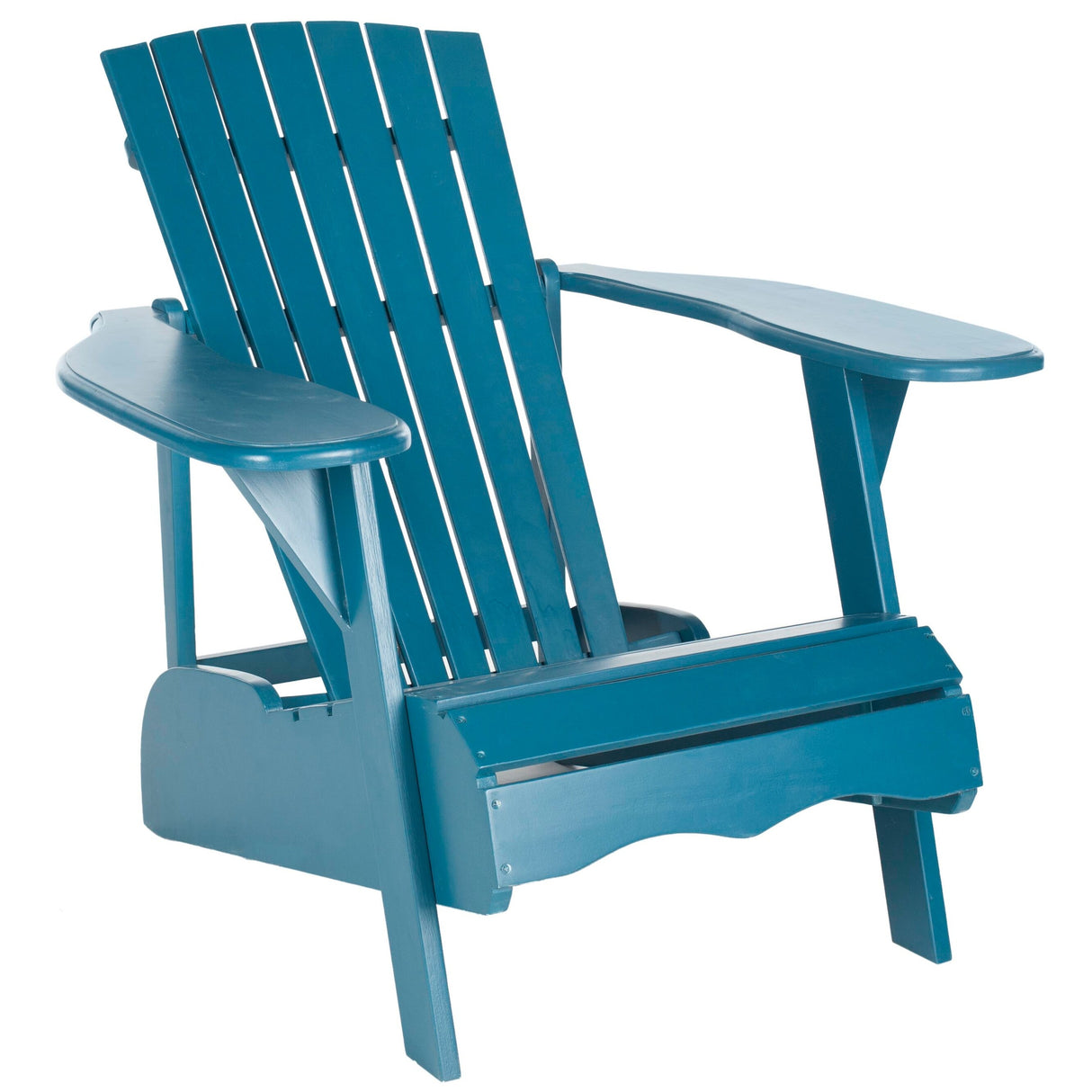 SAFAVIEH Outdoor Aire Adirondack Acacia Wood Chair - 34W x 33D x 37H