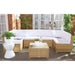 SAFAVIEH Outdoor Angeles Patio Sectional Set - 23W x 26D x 26H