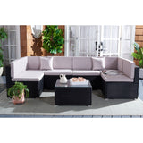 SAFAVIEH Outdoor Angeles Patio Sectional Set - 23W x 26D x 26H