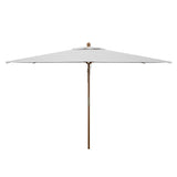 SAFAVIEH Outdoor Glauca 11-Foot Wooden Pulley Market Umbrella