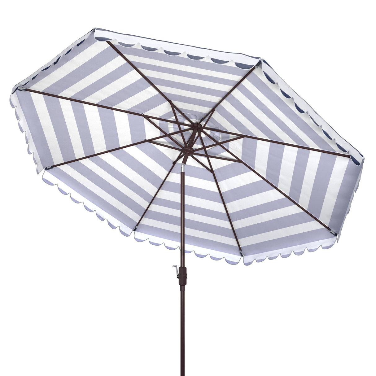 SAFAVIEH Outdoor Jaylee 11Ft Round Crank Umbrella