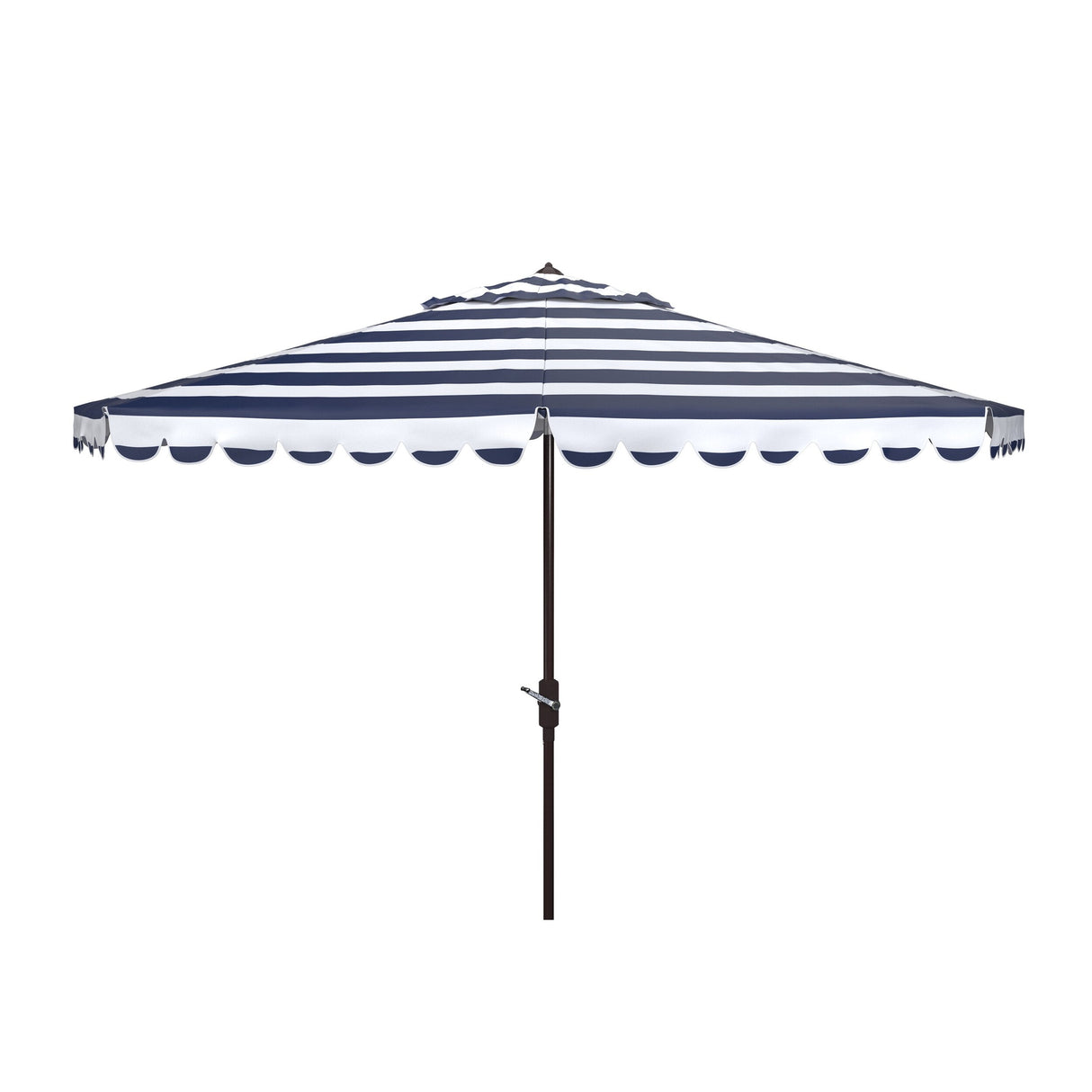 SAFAVIEH Outdoor Jaylee 11Ft Round Crank Umbrella