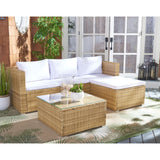 SAFAVIEH Outdoor Lainey 3-Piece Patio Set - 51W x 26D x 27H