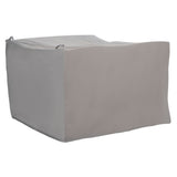 SAFAVIEH Outdoor Leane 4-Piece Set Grey Cover - 46.9" W x 52.8" L x 34.6" H - 47Wx53Dx35H