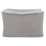 SAFAVIEH Outdoor Leane 4-Piece Set Grey Cover - 46.9" W x 52.8" L x 34.6" H - 47Wx53Dx35H