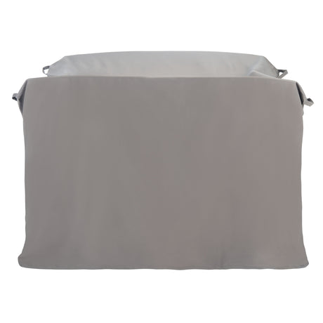 SAFAVIEH Outdoor Leane 4-Piece Set Grey Cover - 46.9" W x 52.8" L x 34.6" H - 47Wx53Dx35H