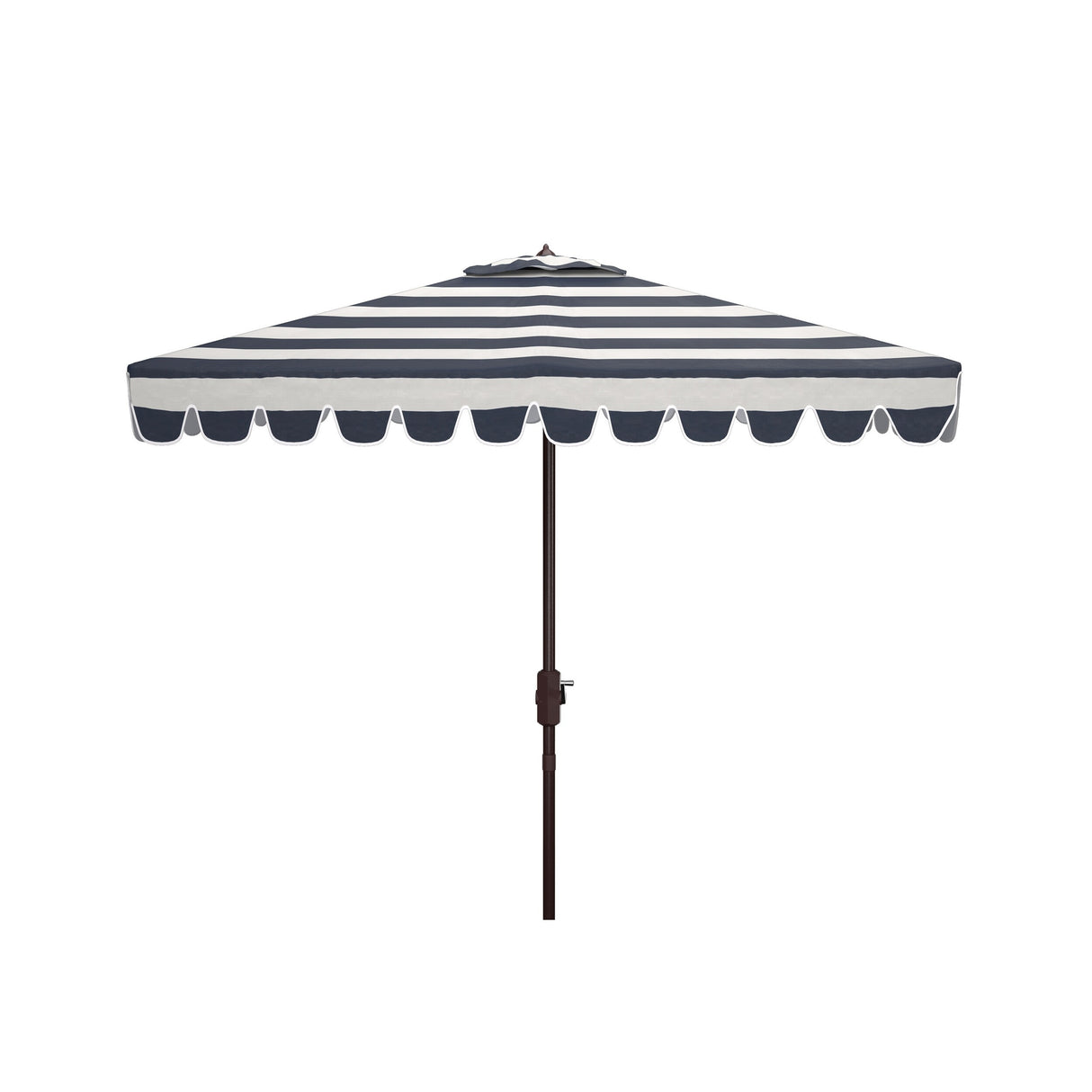 SAFAVIEH Outdoor Linn 7.5 Ft Square Crank Umbrella