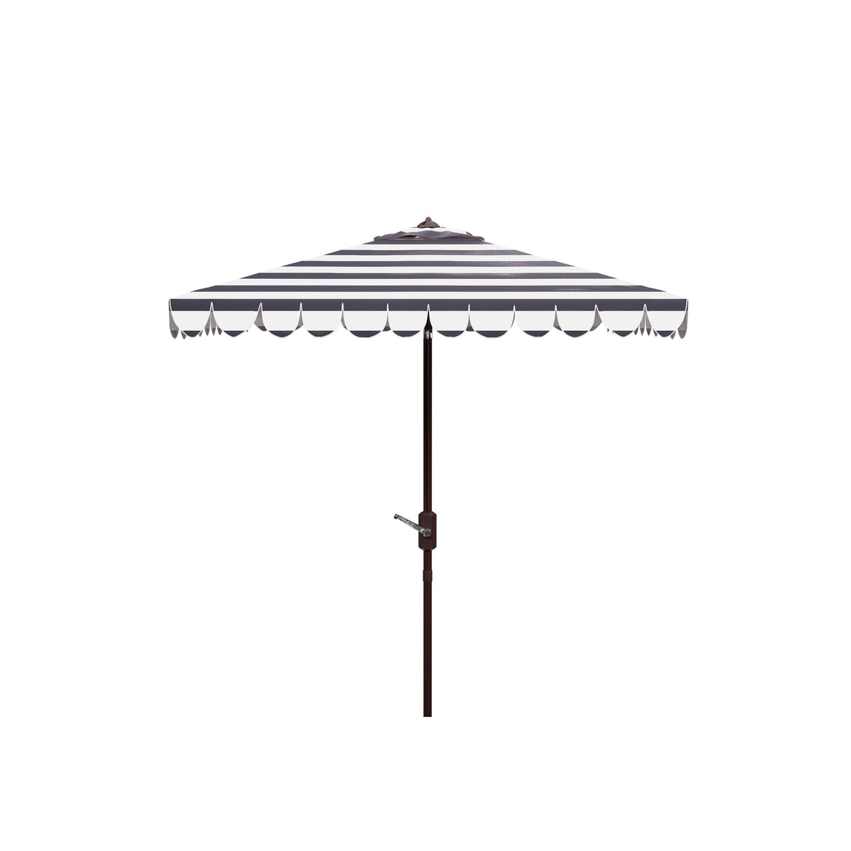 SAFAVIEH Outdoor Linn 7.5 Ft Square Crank Umbrella