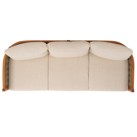 SAFAVIEH Outdoor Living Amanda 3 Seater Sofa. - 76Wx30Dx25H