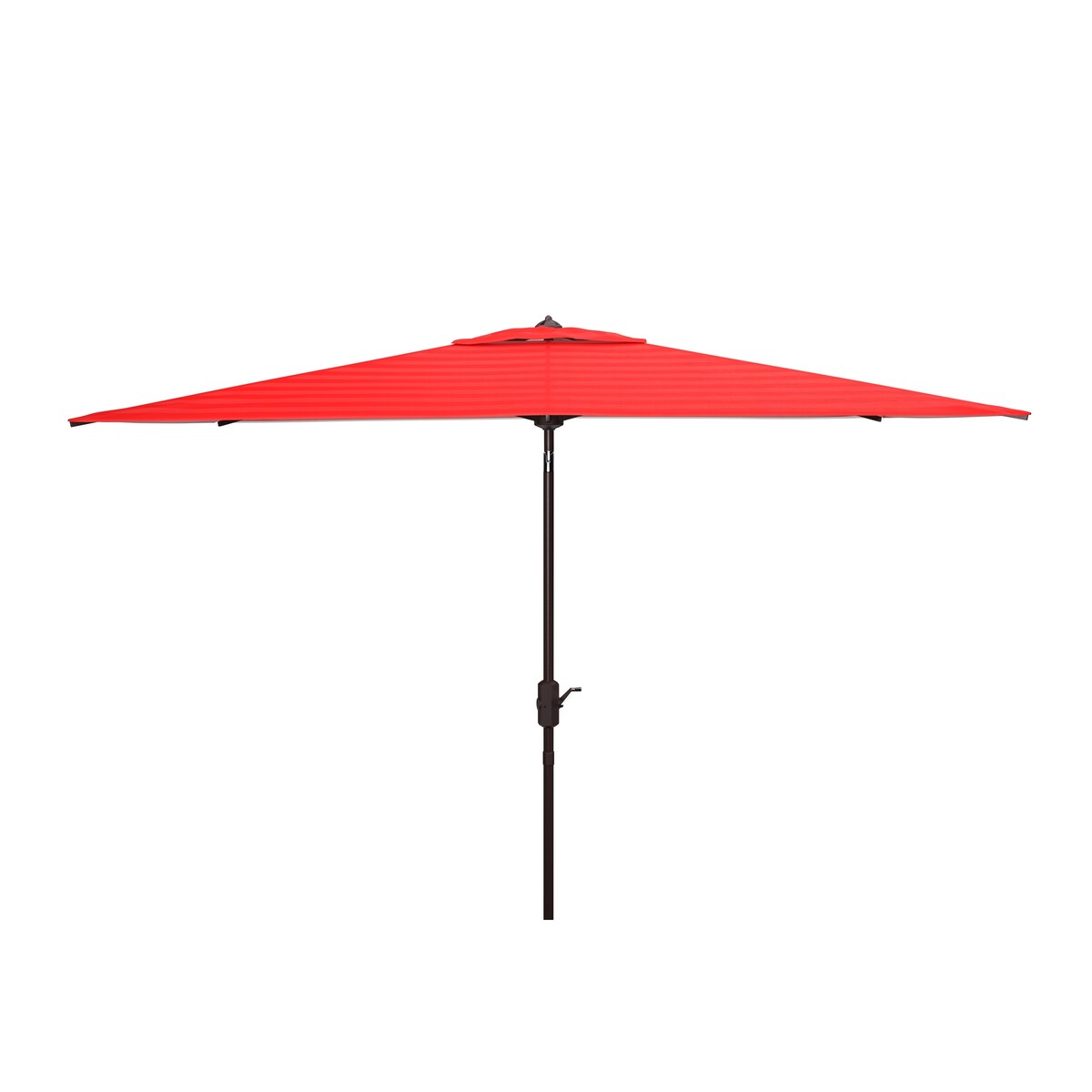 SAFAVIEH Outdoor Living Athens 6.5 x 10-foot Rectangular Crank Umbrella