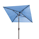 SAFAVIEH Outdoor Living Athens 7.5-foot Square Crank Umbrella