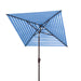 SAFAVIEH Outdoor Living Athens 7.5-foot Square Crank Umbrella