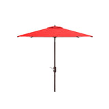 SAFAVIEH Outdoor Living Athens 7.5-foot Square Crank Umbrella