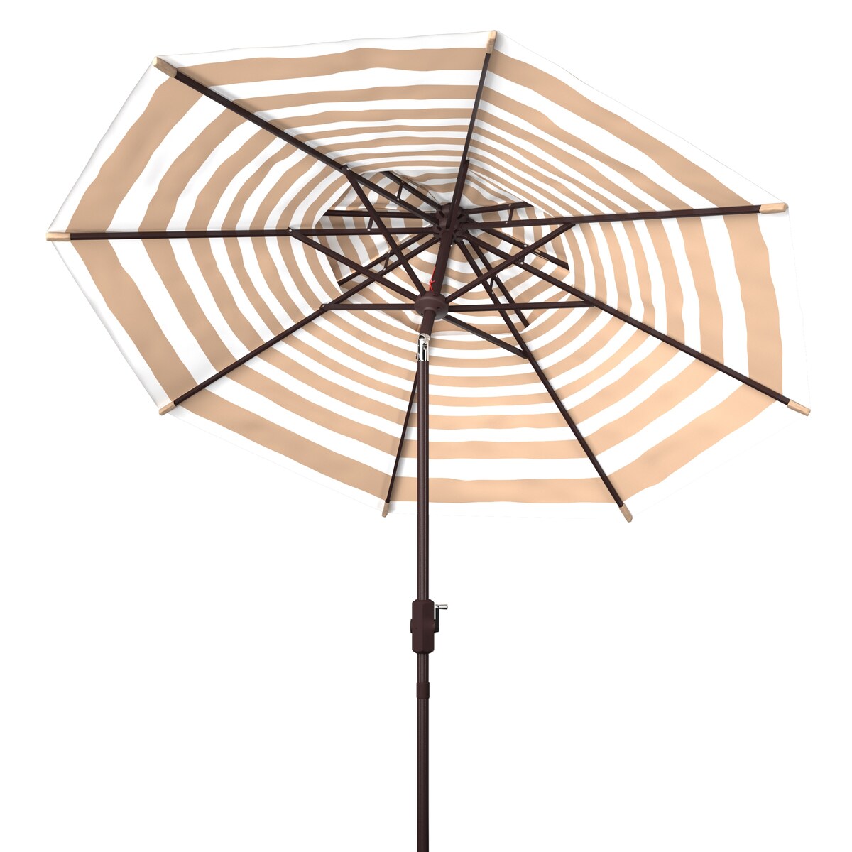 SAFAVIEH Outdoor Living Athens 9-foot Double Top Crank Umbrella