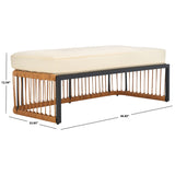 SAFAVIEH Outdoor Living Bola Bench - 47Wx23Dx13