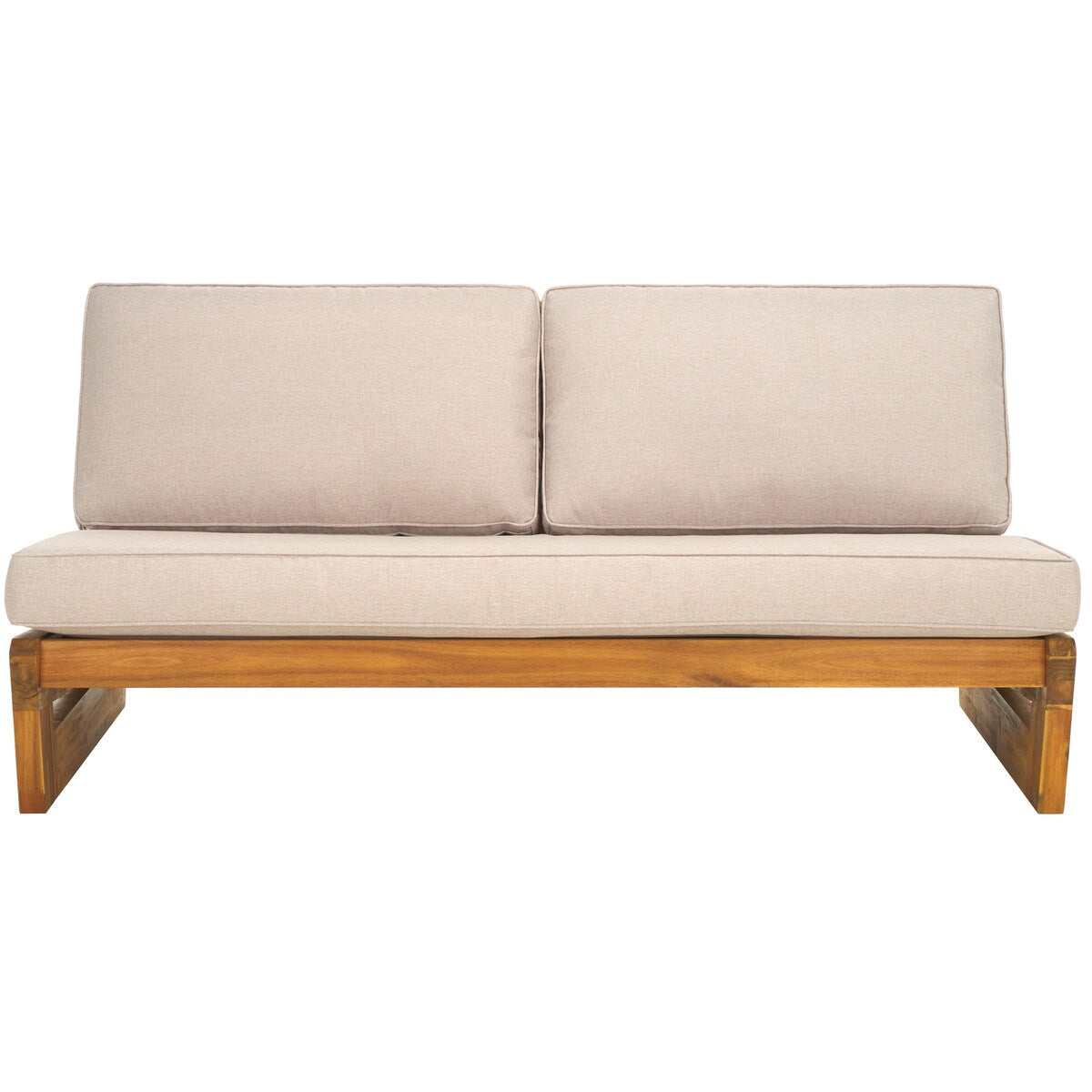 SAFAVIEH Outdoor Living Chester 2 Seater Sofa - 59Wx37Dx27H