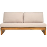 SAFAVIEH Outdoor Living Chester 2 Seater Sofa - 59Wx37Dx27H