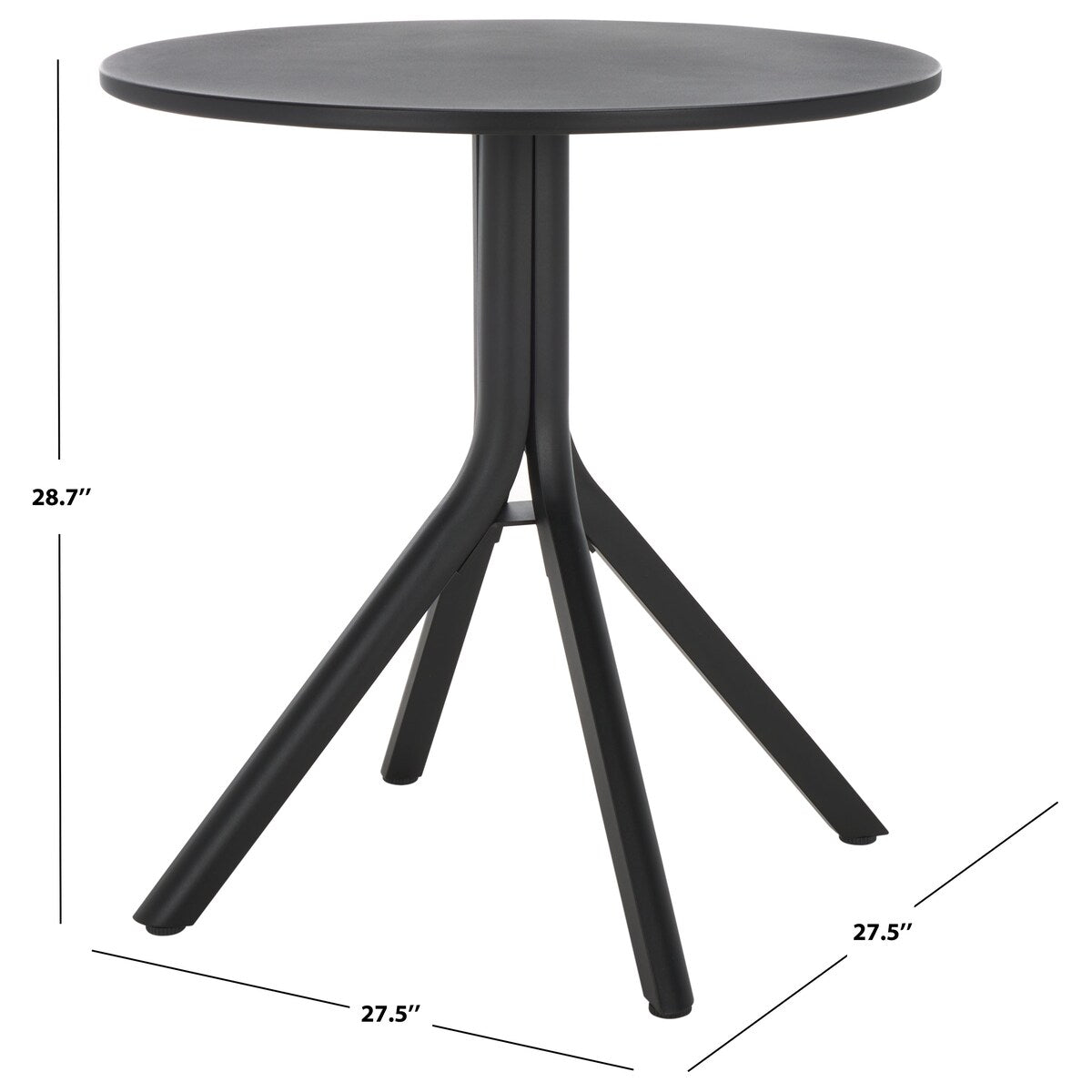 SAFAVIEH Outdoor Living Core Bistro Table. - 28Wx28Dx29H