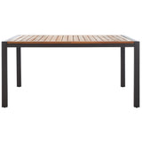 SAFAVIEH Outdoor Living Guthrie Dining Table - 59Wx35Dx30H