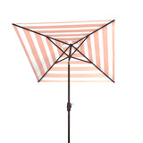 SAFAVIEH Outdoor Living Iris Fashion Line 7.5-foot Square Umbrella