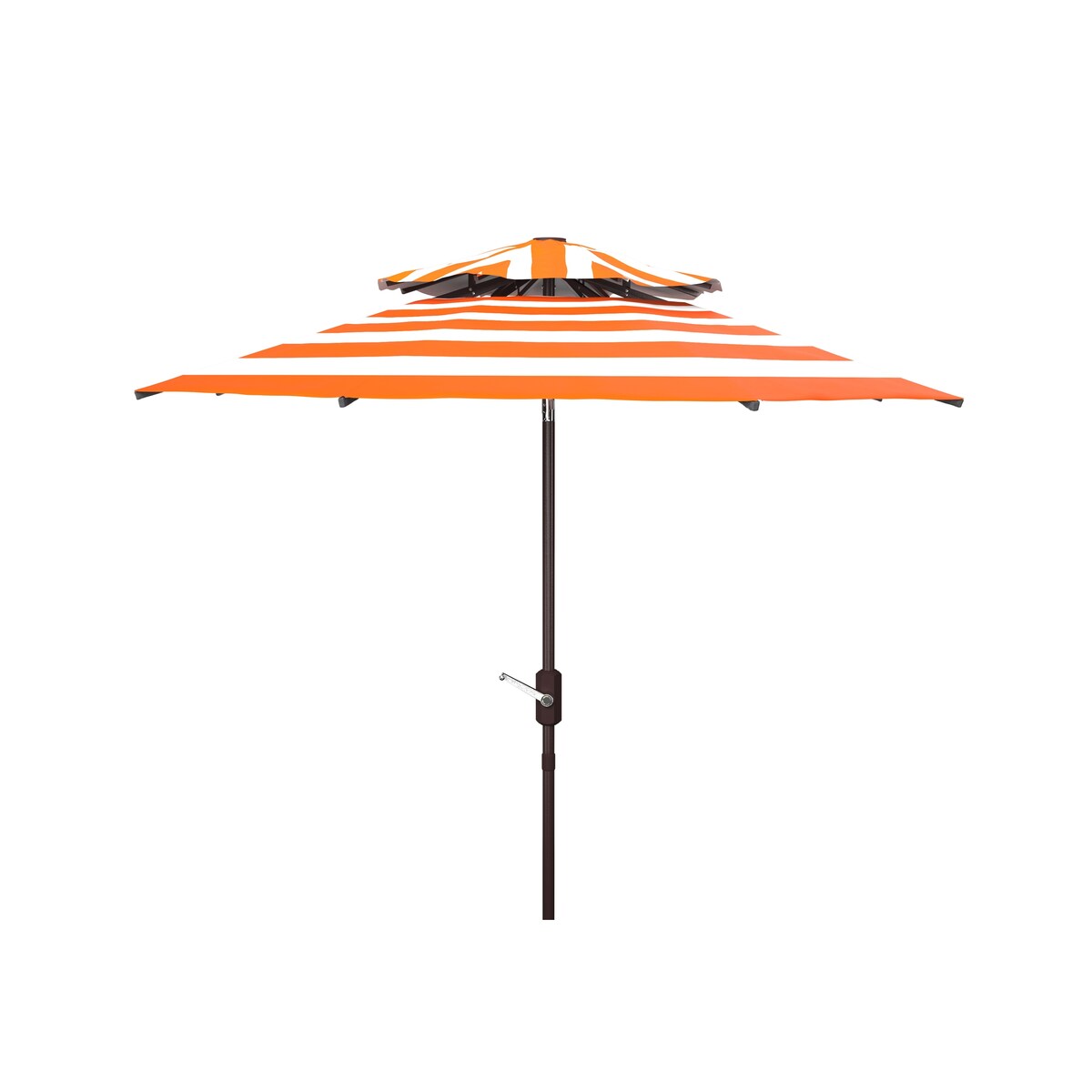 SAFAVIEH Outdoor Living Iris Fashion Line 9-foot Double Top Umbrella