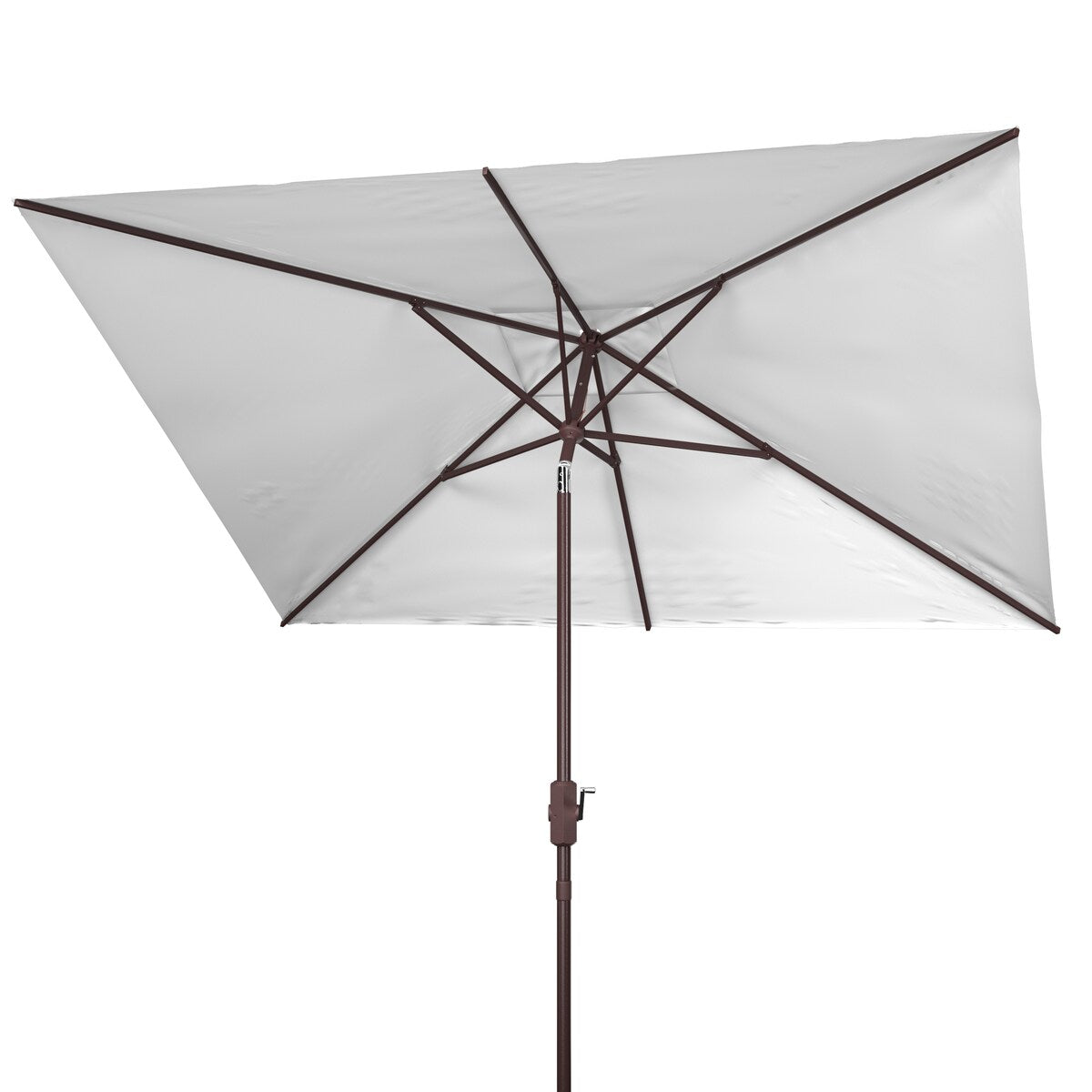 SAFAVIEH Outdoor Living Kamen 6.5 x 10-foot Rectangular Market Umbrella