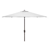 SAFAVIEH Outdoor Living Kamen 6.5 x 10-foot Rectangular Market Umbrella