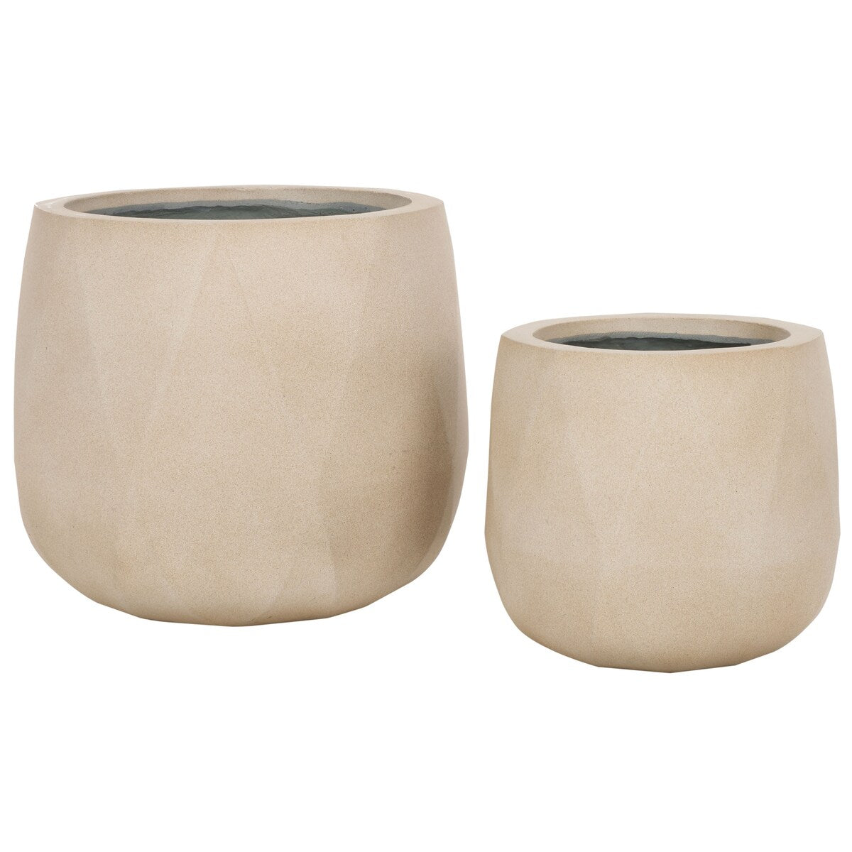 SAFAVIEH Outdoor Living Kane Planter Pot [SET of 2] - 16Wx16Dx14